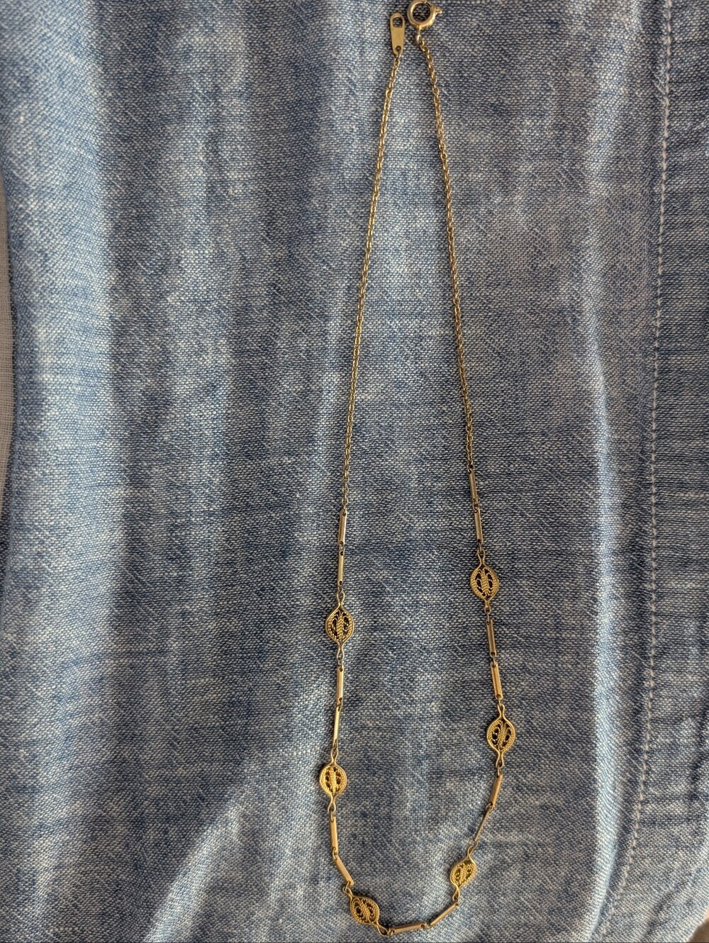 Vintage Goldtone Necklace